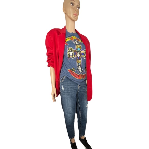 Guns-N-Roses Appetite For Destruction Graphic Short SleeveTee, Blue | S - Picture 7 of 12